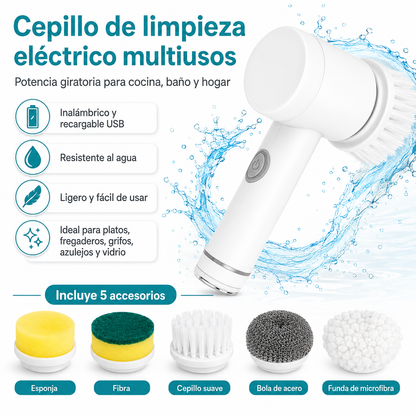 Cepillo Electrico de Limpieza