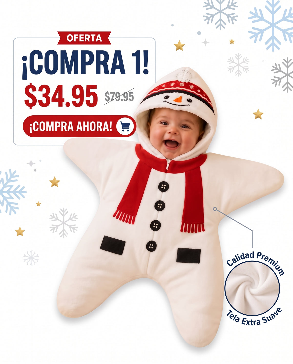 Disfraz Navideño para Bebé