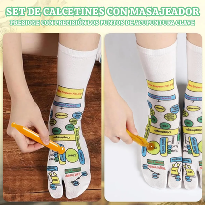 Calcetines con Masajeador para Pies